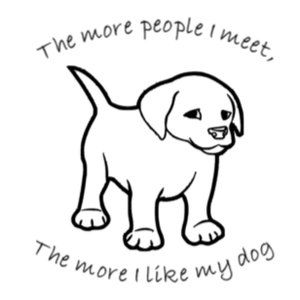 I Like My Dog Decal
